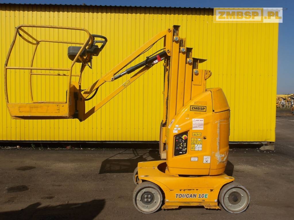 Nacelle à mât vertical JLG Toucan 10 E — occasion 2015, 766 h
