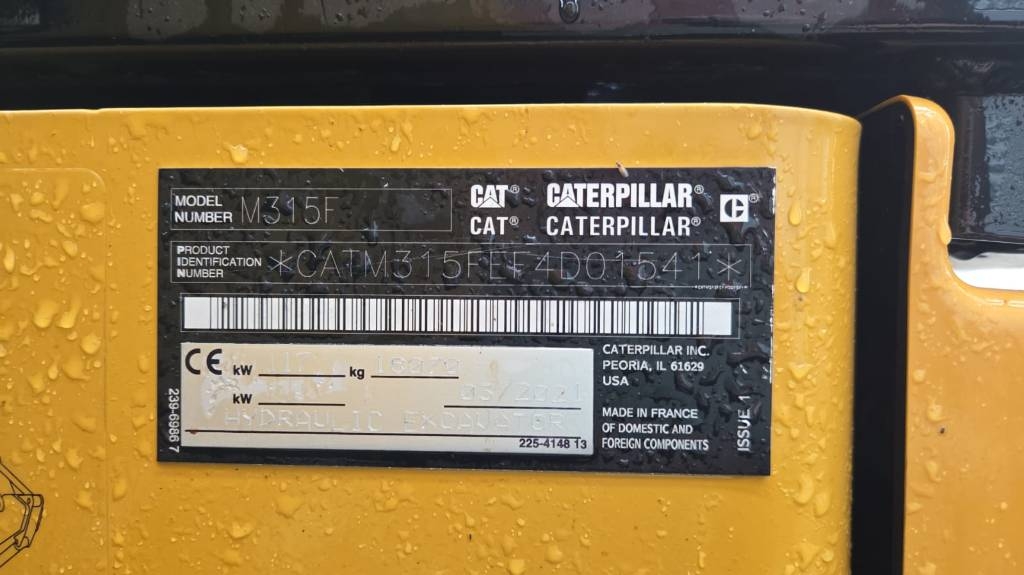 CAT M 315 F kuva 16