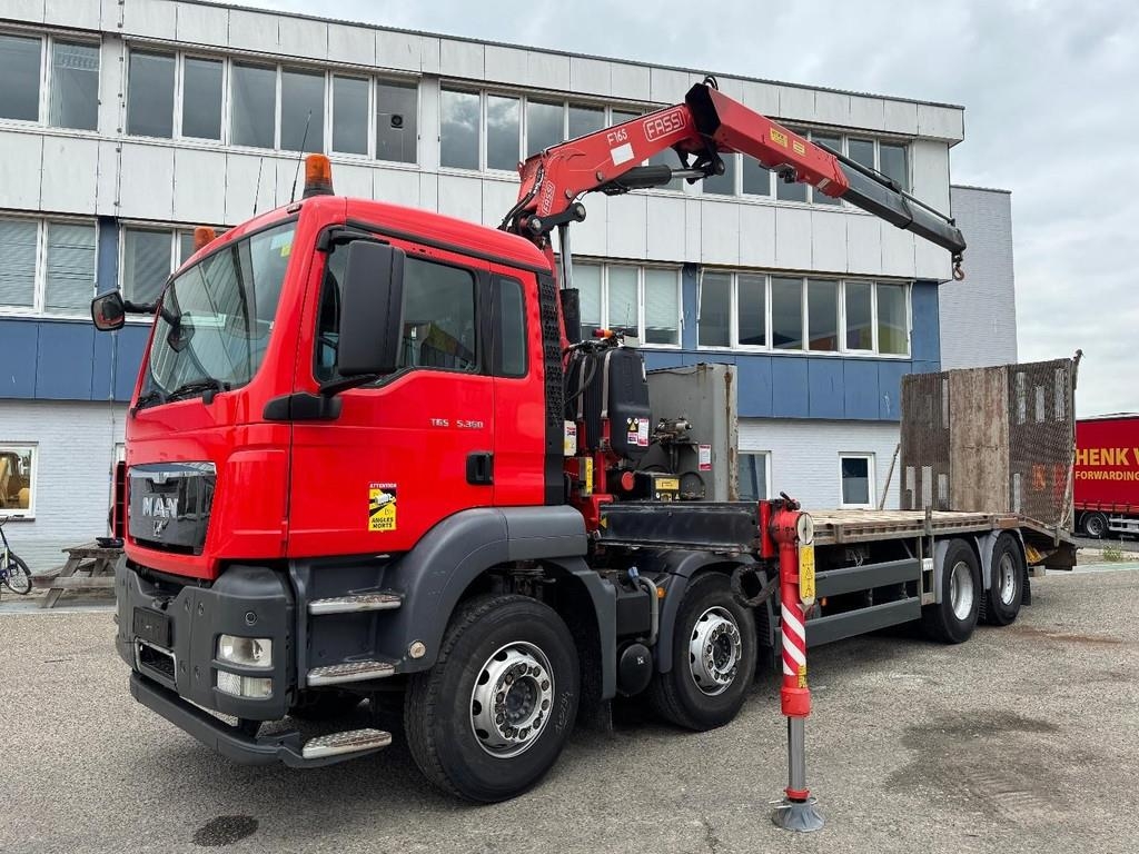 MAN TGS 35.360 8X2 + FASSI F165A 2.22 + REMOTE CONTROL