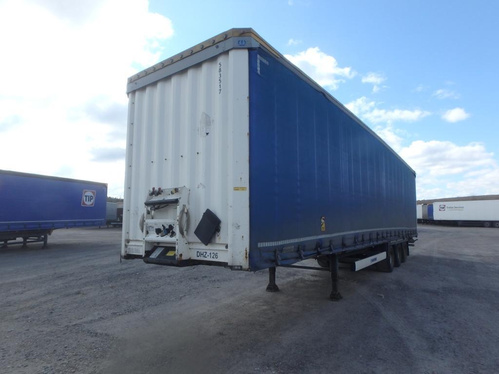 Krone Trailer Curtainsider Lifting + Sliding Roof Mega