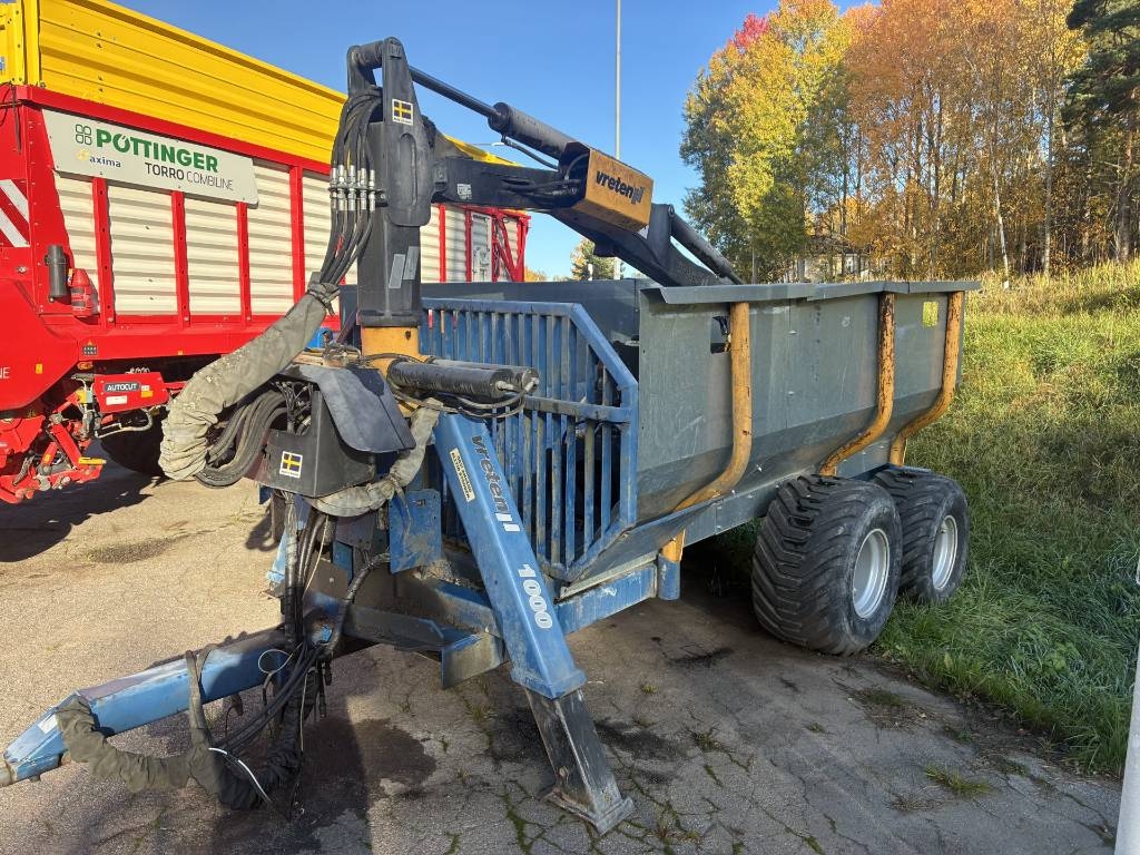 Remorque agricole Vreten 1000 Huggarvagn — occasion