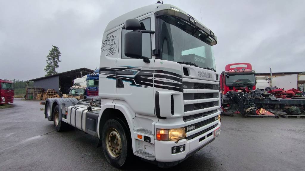 Scania R164 480 rautajouset,av4100mm , ADR. HIENO!!
