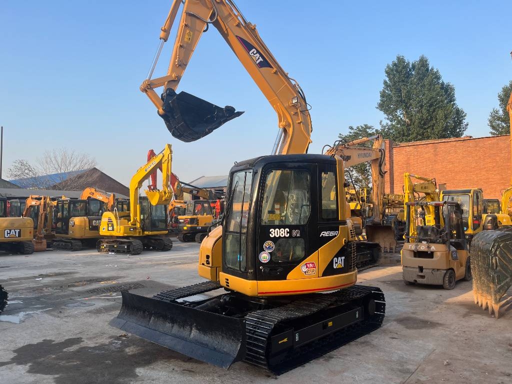Mini-pelle Caterpillar 308 C CR — occasion 2021, 1 271 h