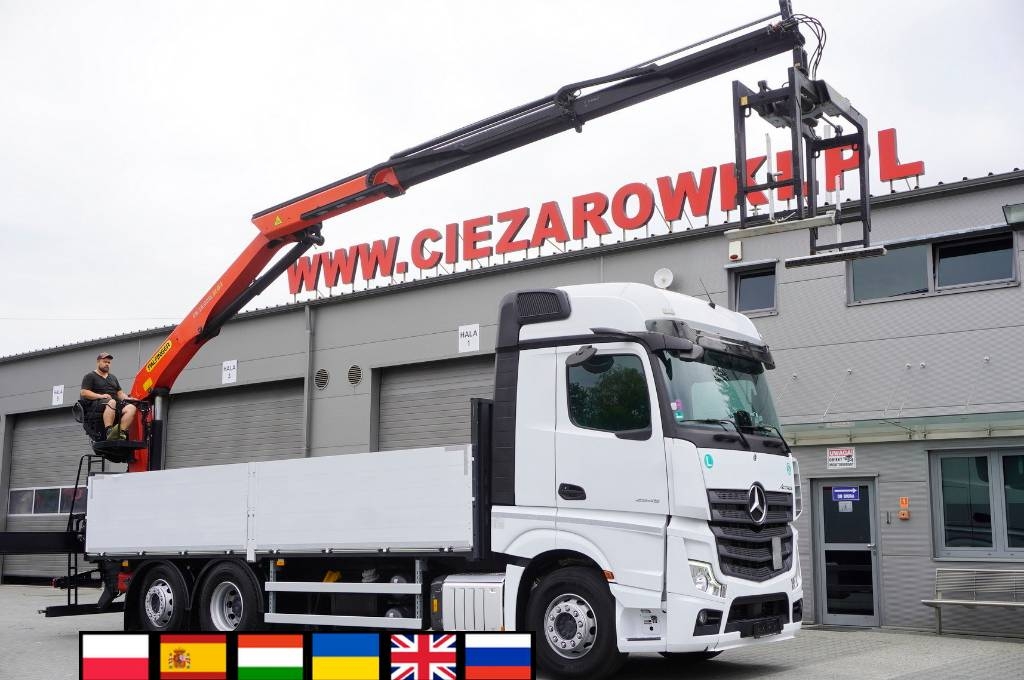 Mercedes-Benz Actros 2545 MP5 / 60 tho. km / Palfinger PK 18.001