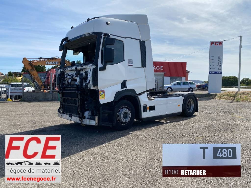 Renault T480 De13-B100 RETARDER / New Model 2024 endommagé