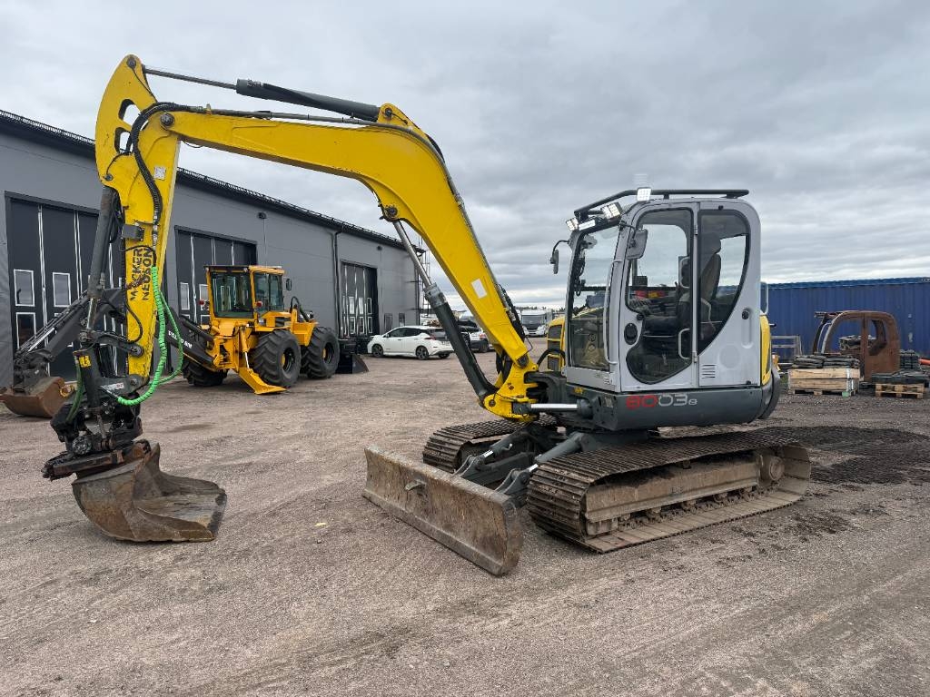 Wacker Neuson 8003 Rototilt med grip C-Smörj Stållarv