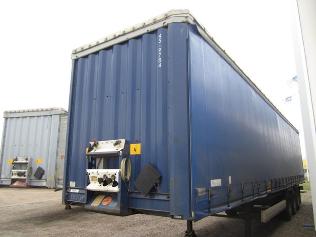 Krone Trailer Curtainsider Sliding Roof Straight