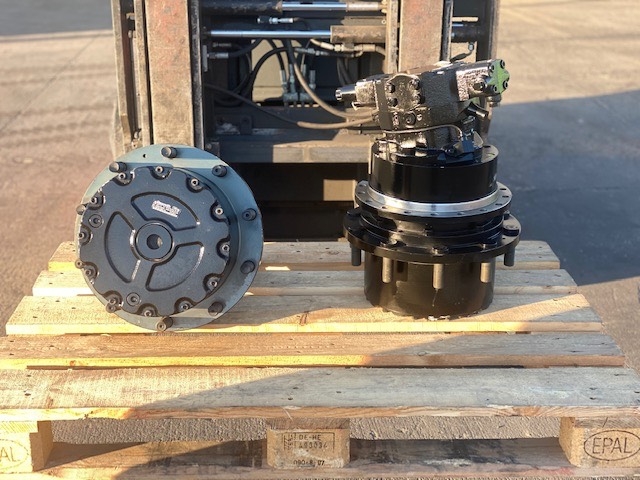 Rexroth GETRIEBE MIT HYDRAULIKMOTOR FÜR INDUSTRIEWINDE