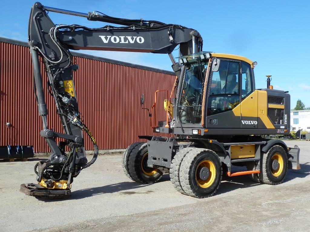 Volvo EW160E / Leica 3D GPS-system