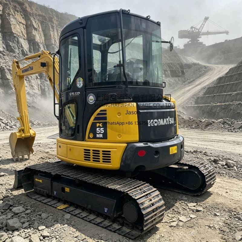 Mini-pelle Komatsu PC 55 MR — occasion 2025, 683 h
