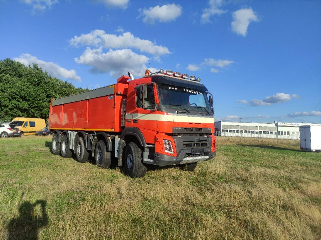 Camion benne Volvo FMX 460 Tipper 10X4 Gijsbertsen Aufbau - EXPORT — occasion 2016