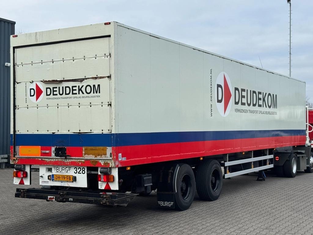 Burg BPO 12-18-GRNXX Gesloten Trailer / Stuur-as / Rold
