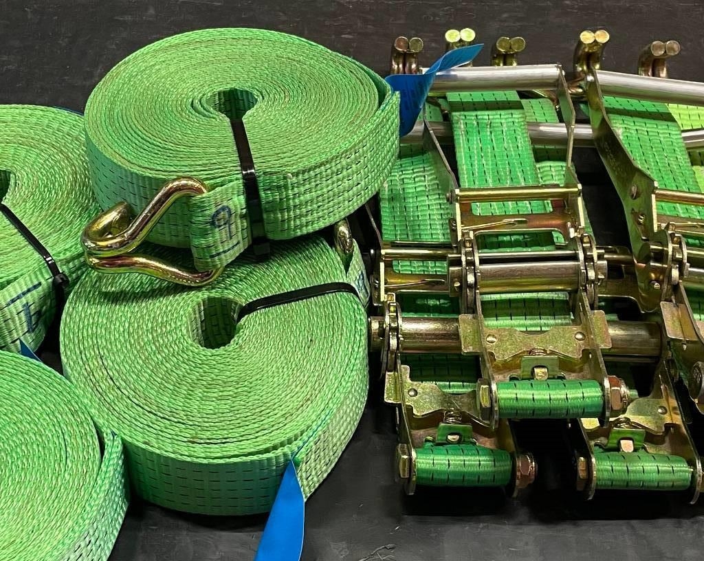 Spännband 5 ton 5-pack (använda en gång)