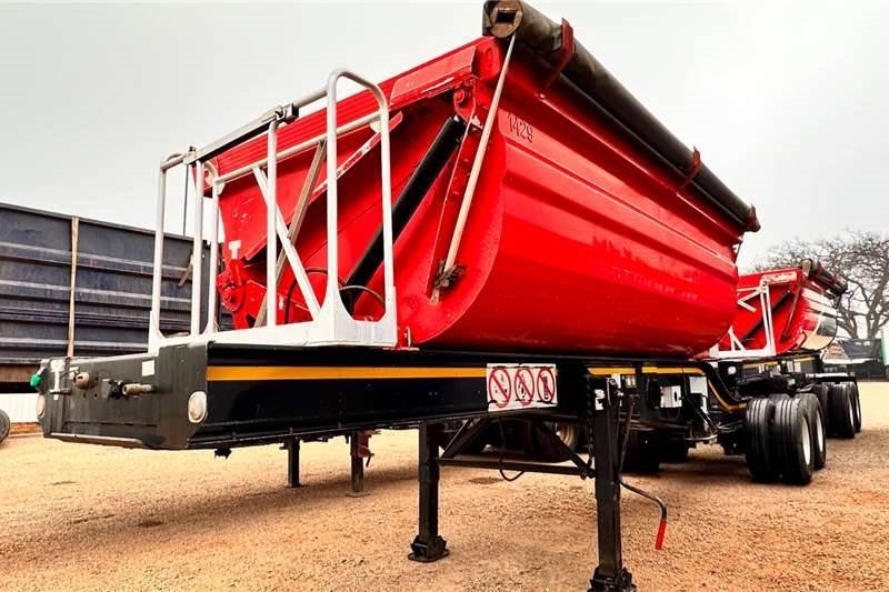 Alutip 25mÂ³ Interlink Side Tipper Trailer
