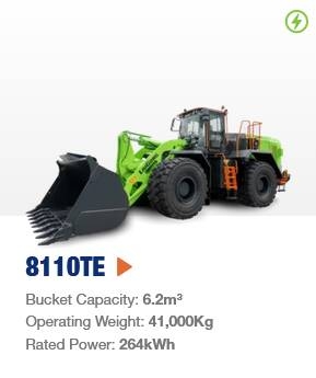 Chargeuse sur pneus LiuGong 8110 TE vollelektrisch 41.000 kg — occasion 2026