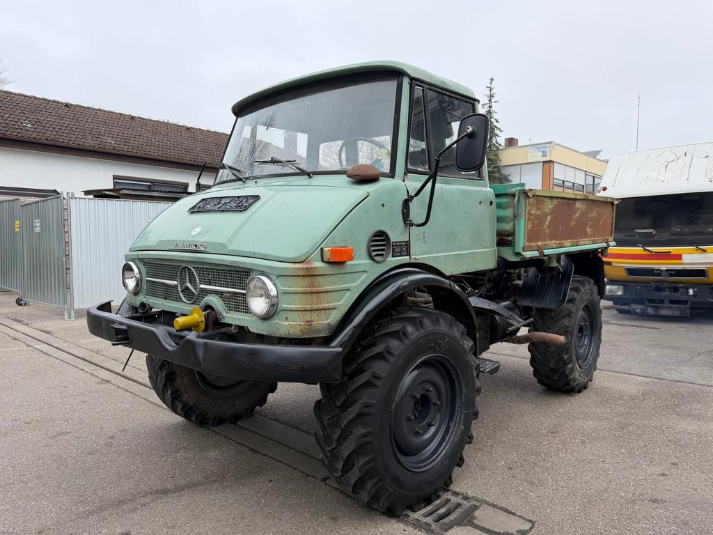 Mercedes-Benz Unimog 403, Pritsche, Kipper, 72 PS, voll funktion
