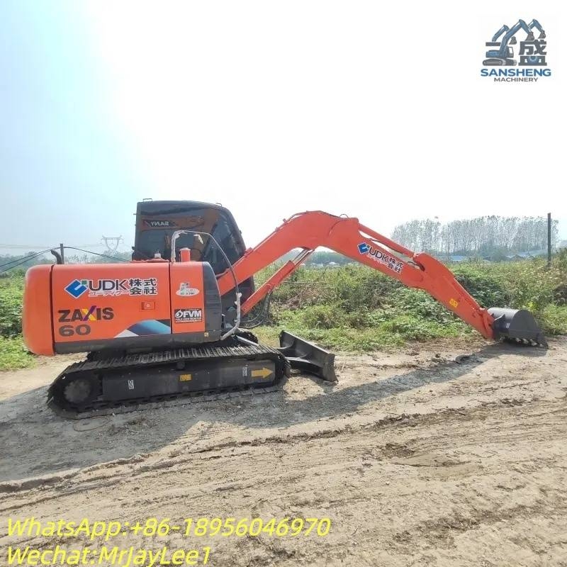 Mini-pelle Hitachi ZX 60 — occasion 2023, 378 h