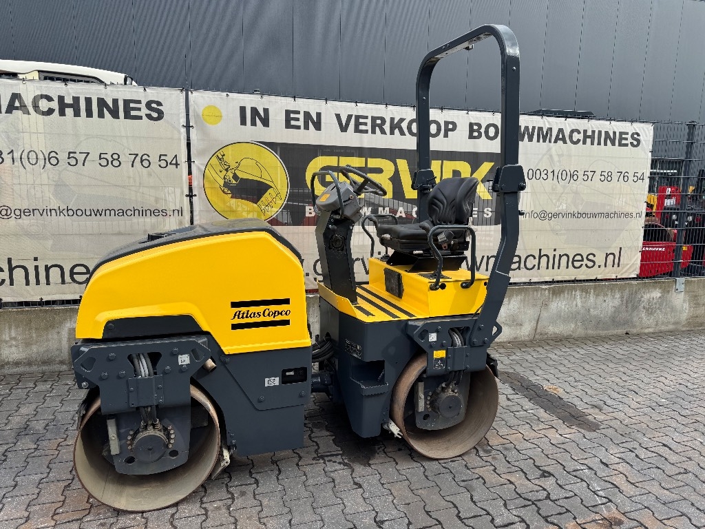 Rouleau tandem Atlas Copco CC 1200 — occasion 2015, 1 084 h