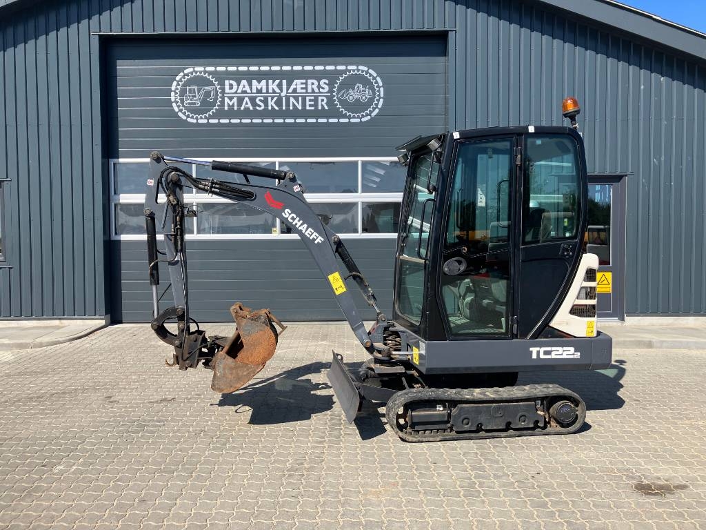 Mini-pelle Terex TC22.2 — occasion 2018, 4 800 h
