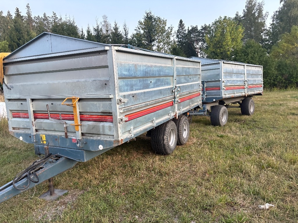 Transbordeur Gisebo Spannmålsekipage 10 + 10 ton — occasion 1986