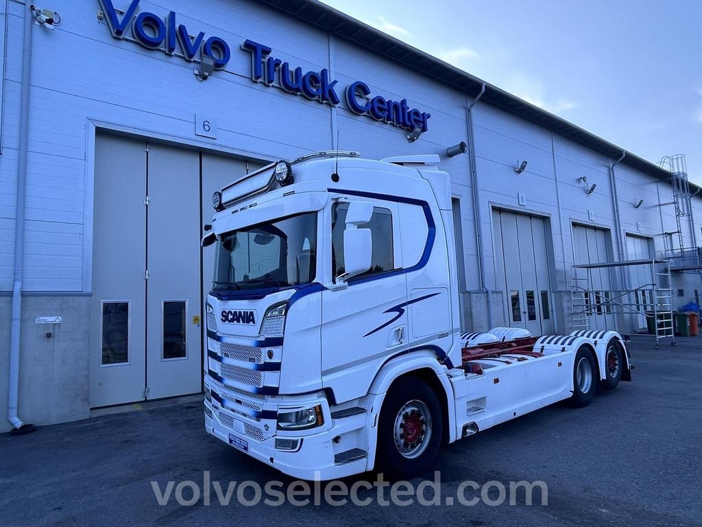 Châssis-cabine Scania R-serie 580 6x2 Euro 6 alusta 2019 — occasion 2019