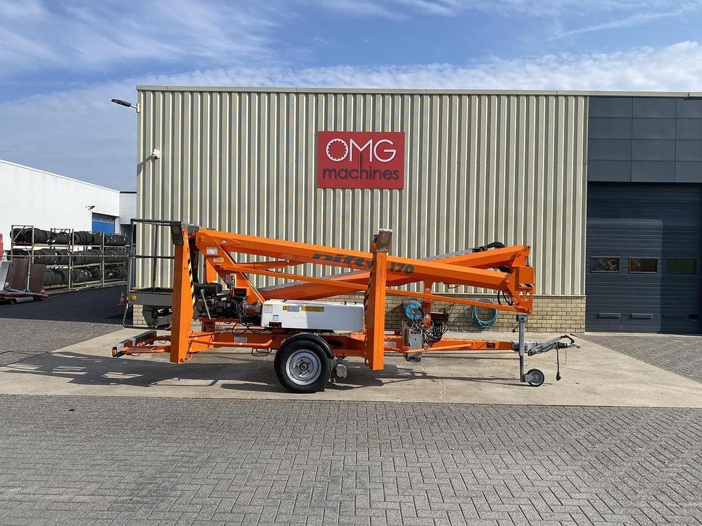 Niftylift 170 HDET, Aanhanger hoogwerker, 17 meter