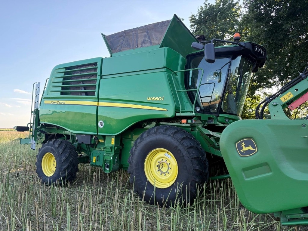 John Deere W 660 i bez HEDERA !