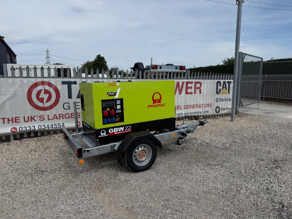 Pramac GBW22P-T 20kVA Perkins Mobile Generator