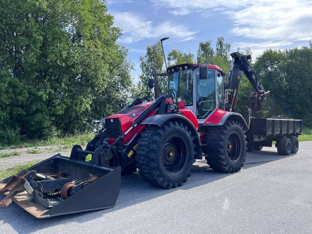 Tractopelle Huddig 1260 C med vagn och redskap — occasion 2013, 12 900 h
