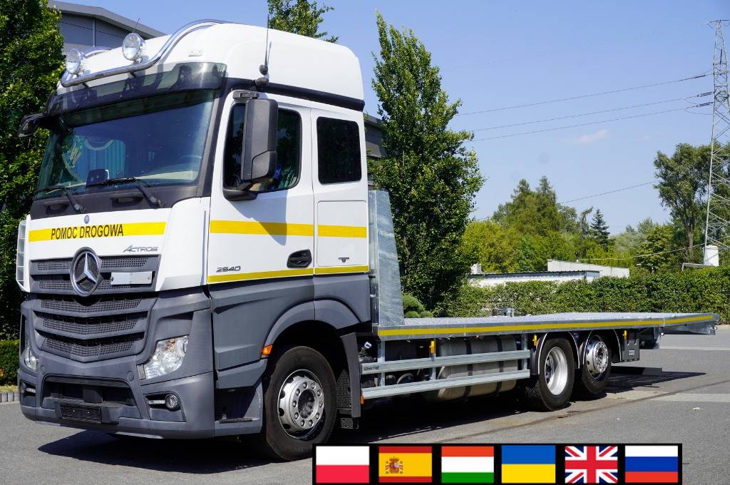 Mercedes-Benz Actros 2540 6×2 / 90 tho. km! / NEW GALVANIZED tow