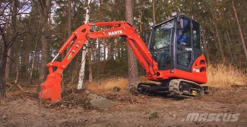 Nante NT 18 Minigrävare Demokörd