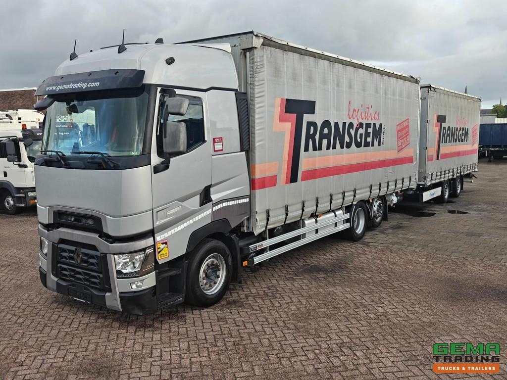 Renault T480 6x2 Sleeper Euro6C 13L - Curtainside Combi 11