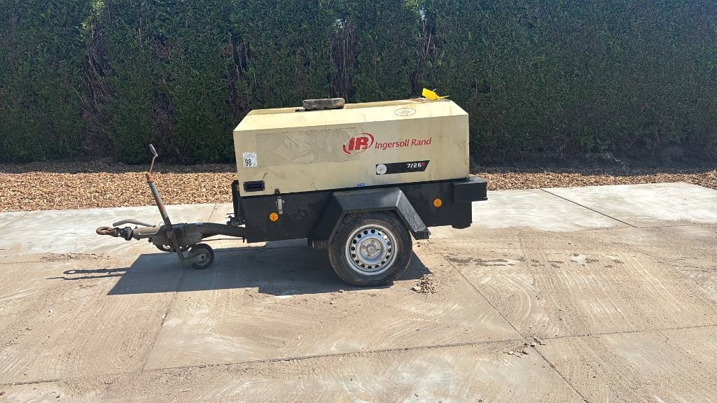 Ingersoll Rand 7/26 E aanhangercompressor compressor