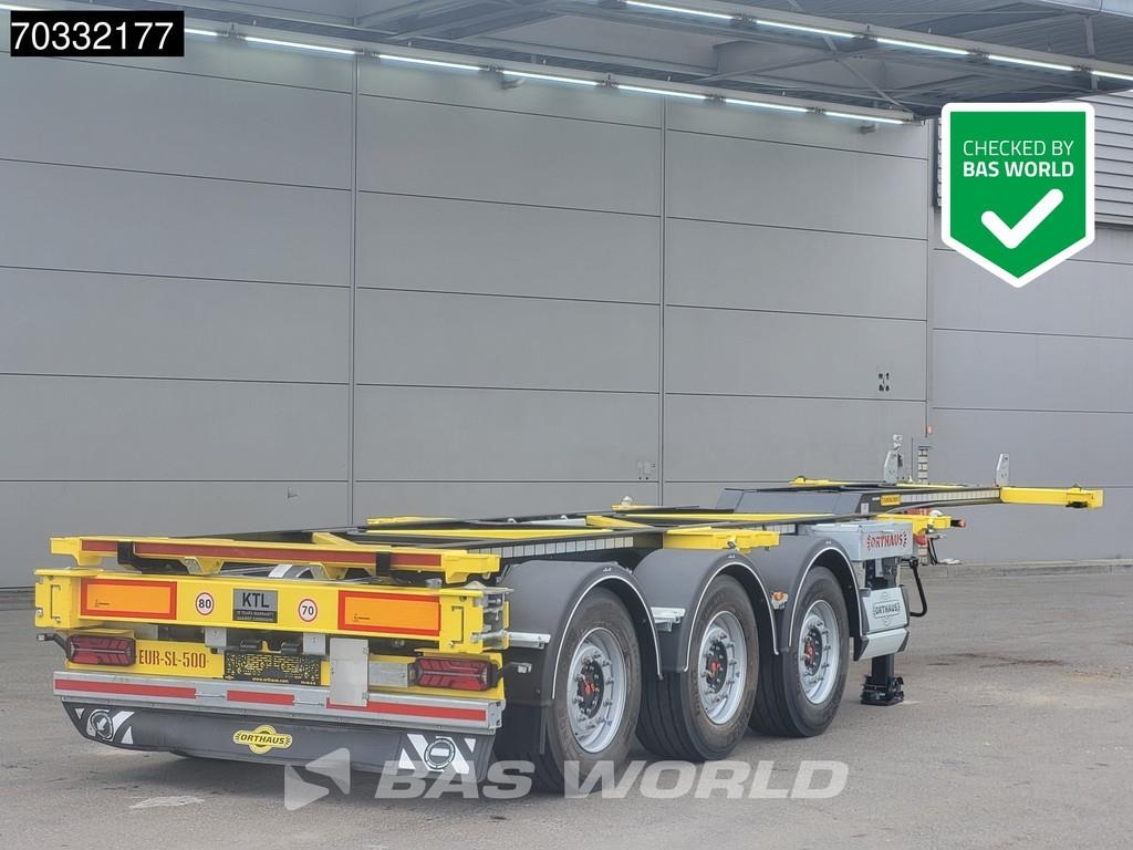 Orthaus CGS (Euro Slider 500) 3 axles Multi 45ft Lift Axle