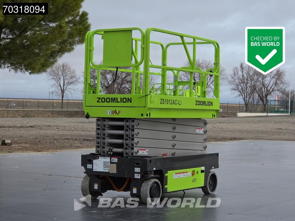 Zoomlion ZS1012AC-Li 10 M - Garantía de fábrica - Certifica