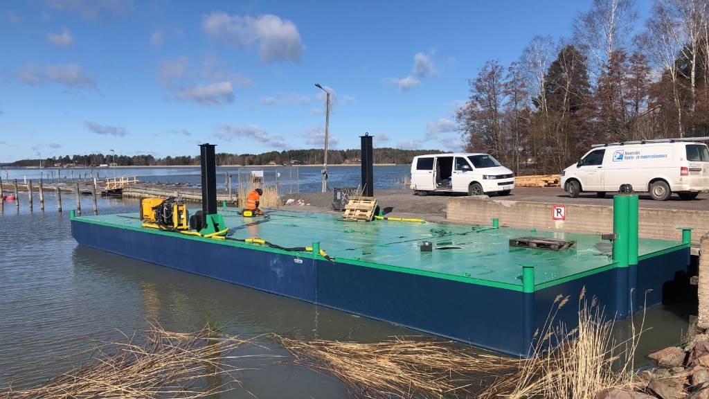 FBP 20*6,8*1,5 Three block module barge