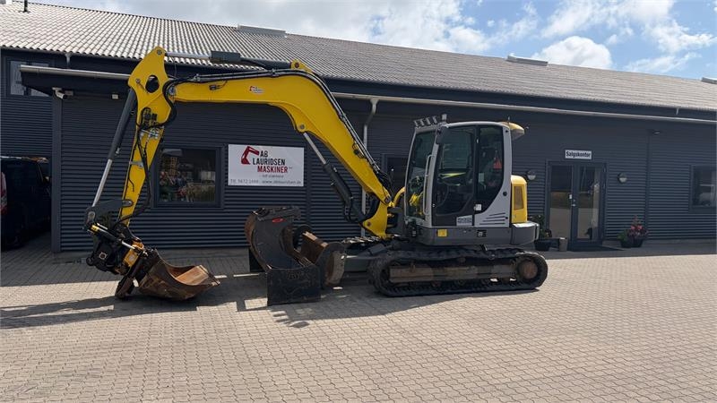 Wacker Neuson ET90 m/ Engcon og Unicontrol 3D-GPS