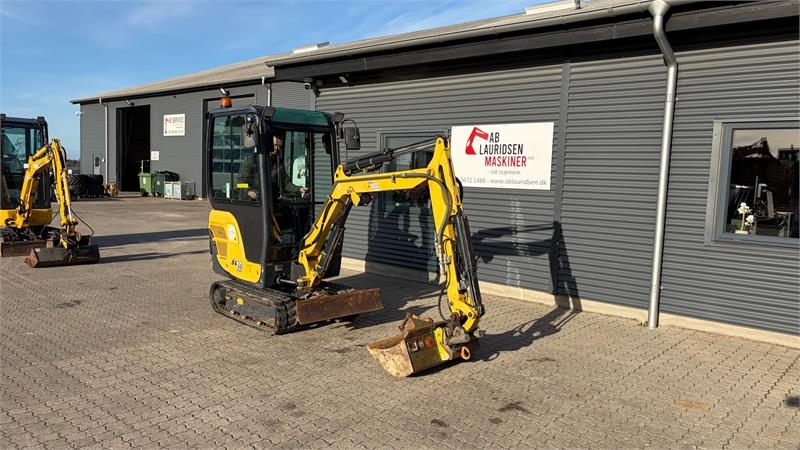 Mini-pelle Yanmar SV18 Tiltman og 2 skovle — occasion 2019, 2 695 h