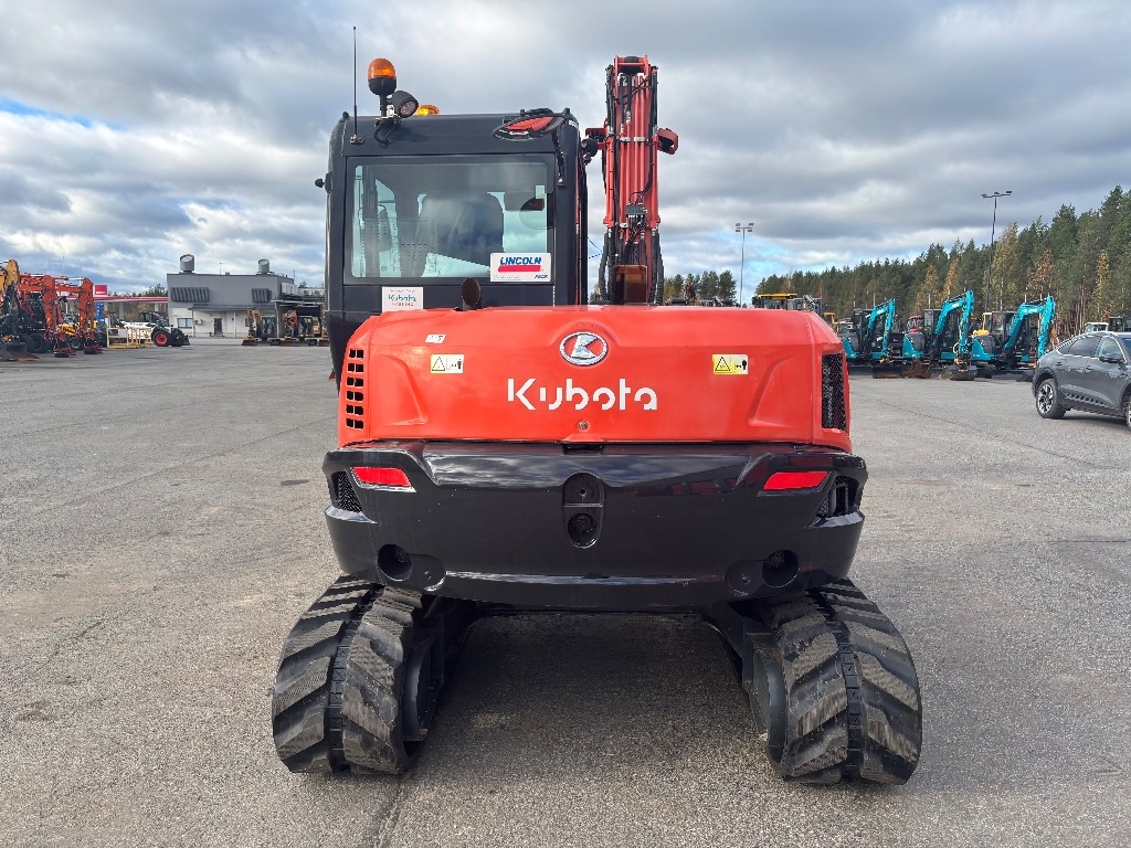 Kubota KX 080-4 / Engcon, 2 cazos, Grasa, Orugas nuevas kuva 4