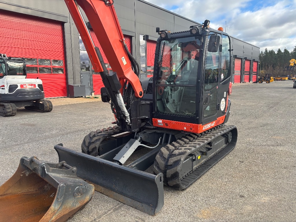 Kubota KX 080-4 / Engcon, 2 cazos, Grasa, Orugas nuevas kuva 2