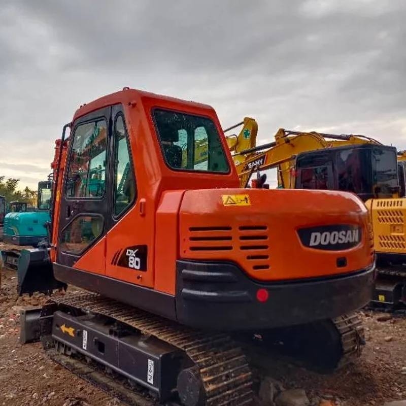 Mini-pelle Doosan DX 80 — occasion 2024, 963 h