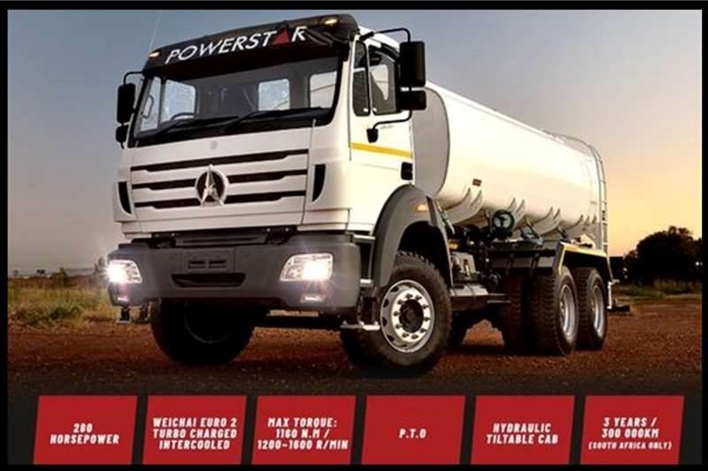 Powerstar VX2628 16 000L Water Tanker