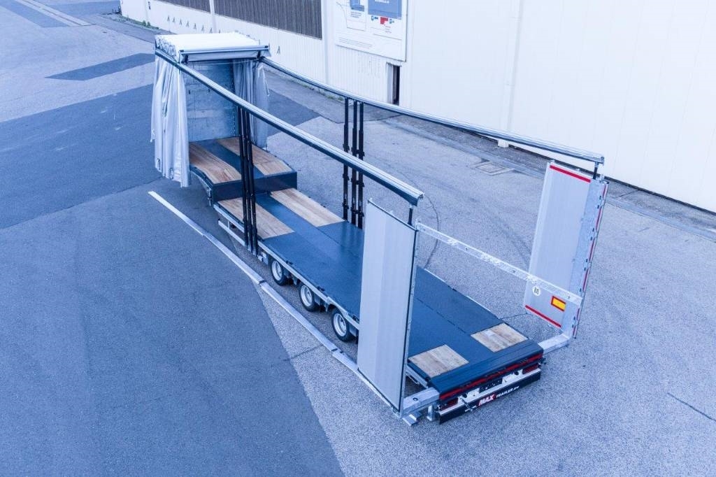 MAX Trailer 4 axle Semi Tarpaulin Plandeka Niskopodwoziowa