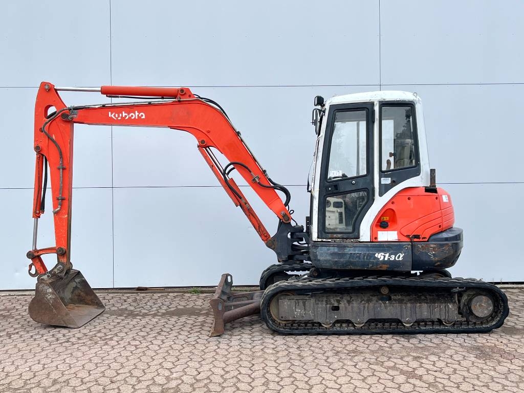 Mini-pelle Kubota KX 161-3a — occasion 2009, 5 917 h