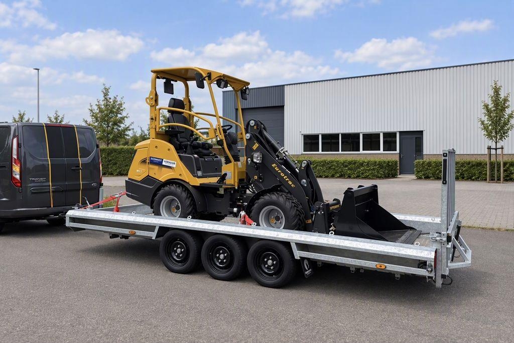 Remorque surbaissée Vlemmix machinetransporter 480x180 — occasion