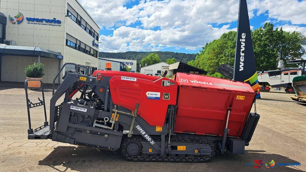 Finisseur Vögele SUPER 800-3i — occasion 2017, 4 109 h