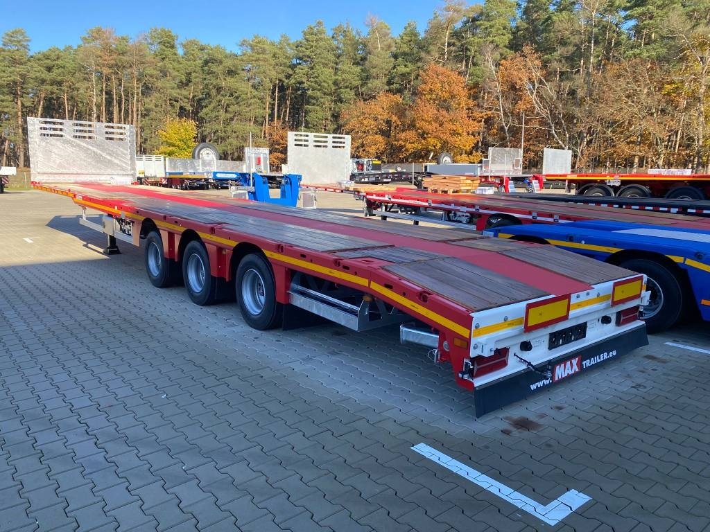 MAX Trailer Platform 3 axle BPW Faymonville Niskopodwoziowa