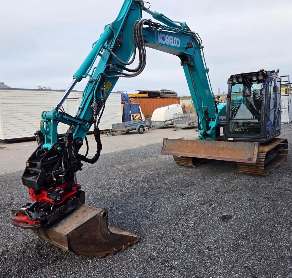 Mini-pelle Kobelco SK 85 MSR — occasion 2023, 1 740 h