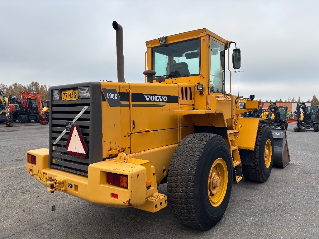Volvo L 90 C / Lyžica, Extra hyd, Mazací tuk, Pákové riadenie kuva 5