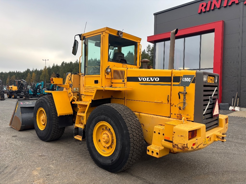 Volvo L 90 C / Lyžica, Extra hyd, Mazací tuk, Pákové riadenie kuva 3